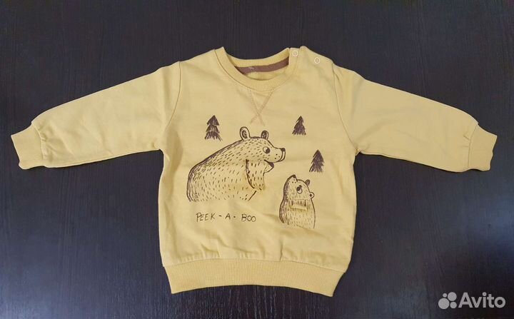 Толстовка для мальчиков 80