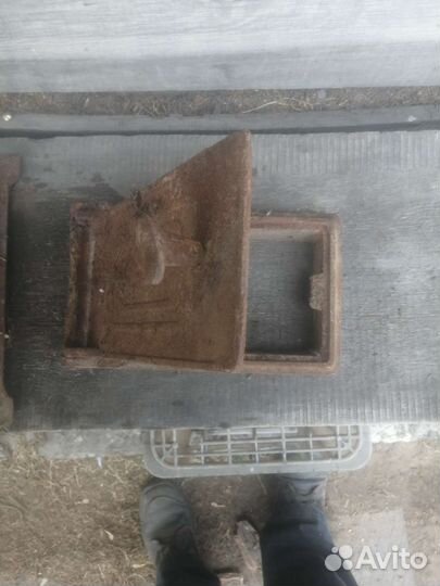 Дверца печная старинная