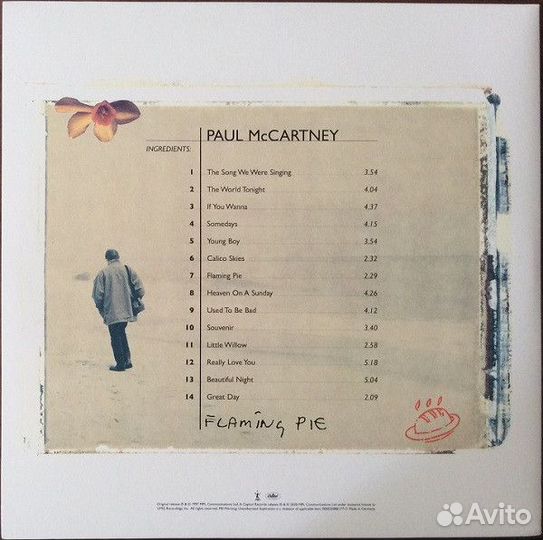 Винил Paul McCartney – Flaming Pie (2LP)