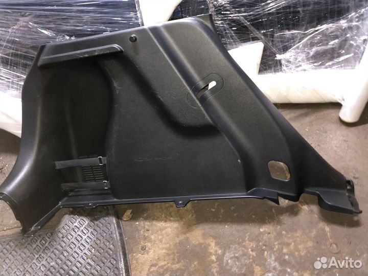 Обшивка багажника киа рио икс лайн