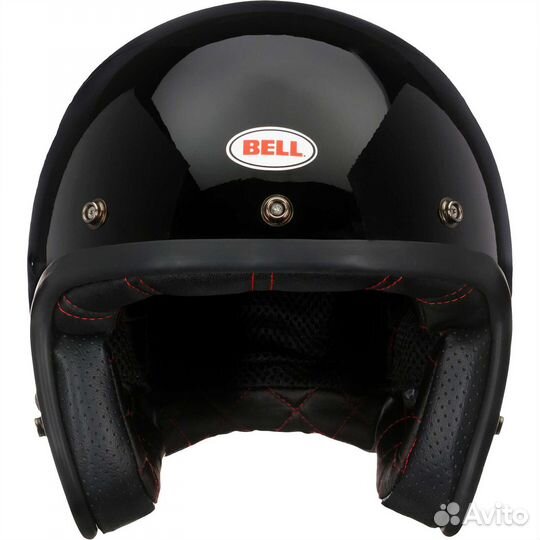 Motorcycle Мотошлем Jet Bell custom 500 Black