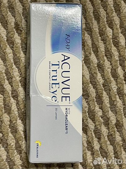 Контактные линзы acuvue 1 day TruEye -2.5
