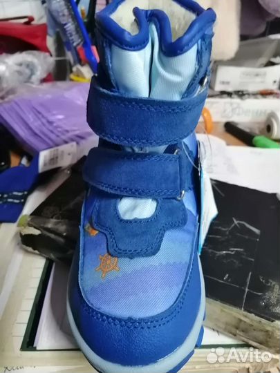 Новые полусапожки зима комбинирован