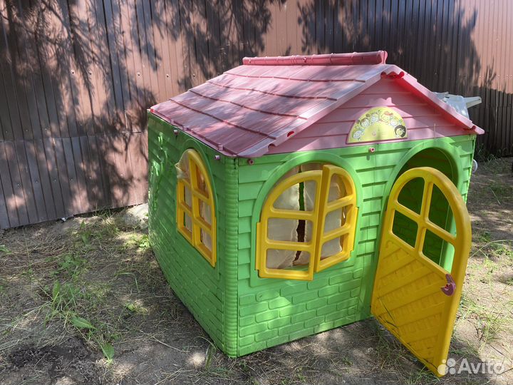 Детский игровой домик уличный пластиковый