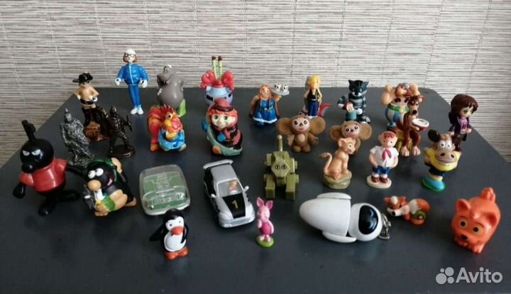 Игрушки Киндер, сказка на ладошке, Петрушка