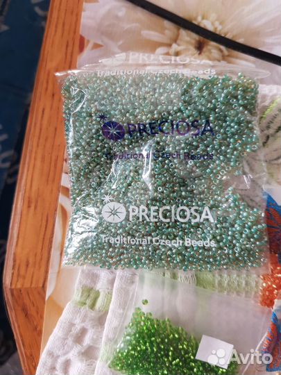 Бисер чешский preciosa 5г, 50гр