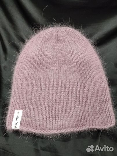 Шапка бини из пуха норки