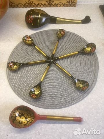 Посуда хохлома