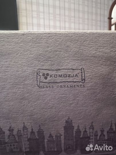 Елочные игрушки mostowski komozja