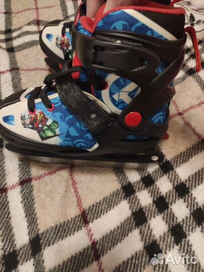 Коньки детские раздвижные
