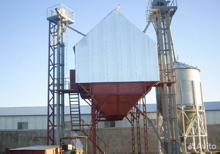 Элеватор зерновой Нория 100 т/ч