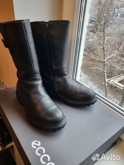 Зимние сапоги ecco для девочки