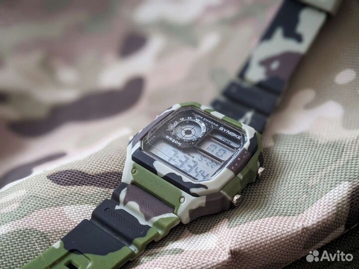 Тактические часы камуфляж