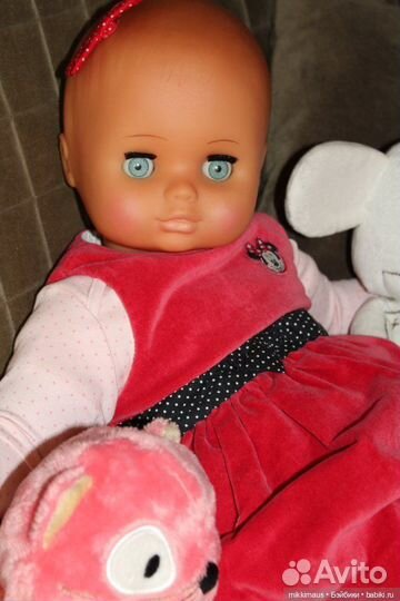 Кукла Большой пупс ГДР с мягким телом