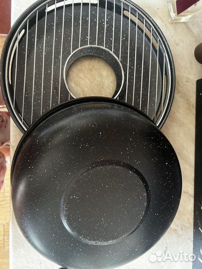 Сковорода гриль-газ с мраморным покрытием