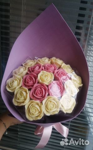 Съедобные букеты. Цветы из шоколада