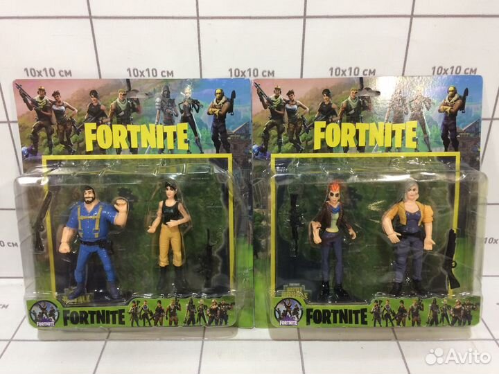 Фортнайт набор 2 фигурки блистер