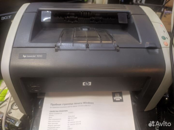 Принтер лазерный hp 1010