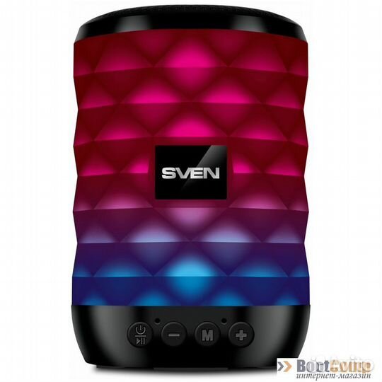 Портативная колонка sven PS-55 Чёрный