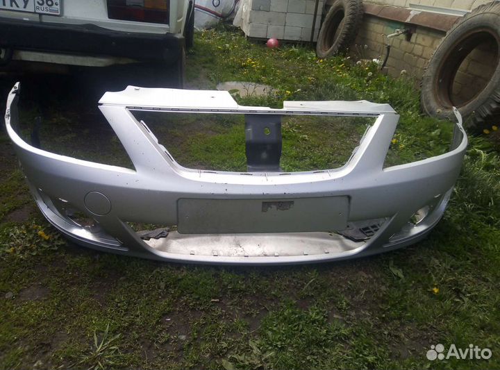 Бампер передний на largus