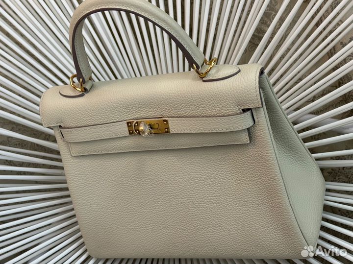 Сумка Hermes Kelly 25 Craie