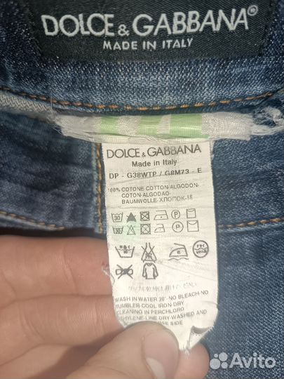 Dolce gabbana джинсы