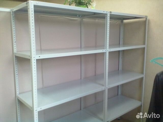 Стеллаж металлический 200/120x40/4 полки