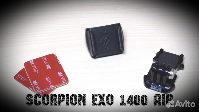 Крепление камеры GoPro на Scorpion EXO 1400