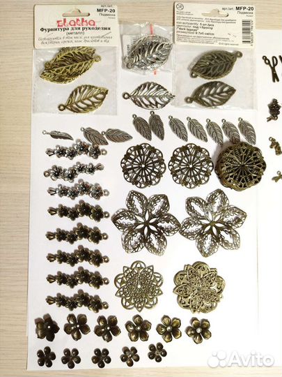 Металлическая фурнитура для рукоделия