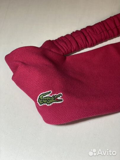 Повязка на голову женская lacoste