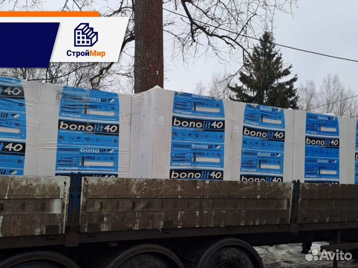 Газоблок Бонолит