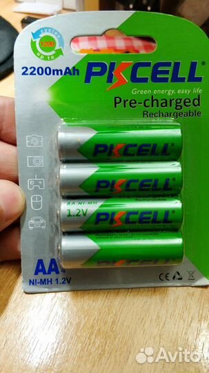 Аккумулятор AA Pkcell 2200mah