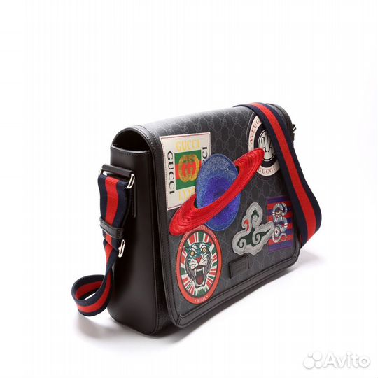 Сумка Gucci GG Supreme Night Courier Messenger bag