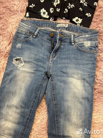 Джинсы женские stradivarius 34