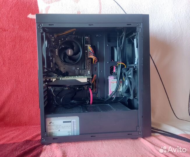 Игровой Компьютер Ryzen 5 2600, GTX 1050TI, 16GB о