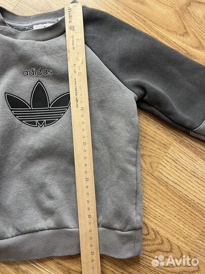 Спортивный костюм на флисе adidas для мальчика 86