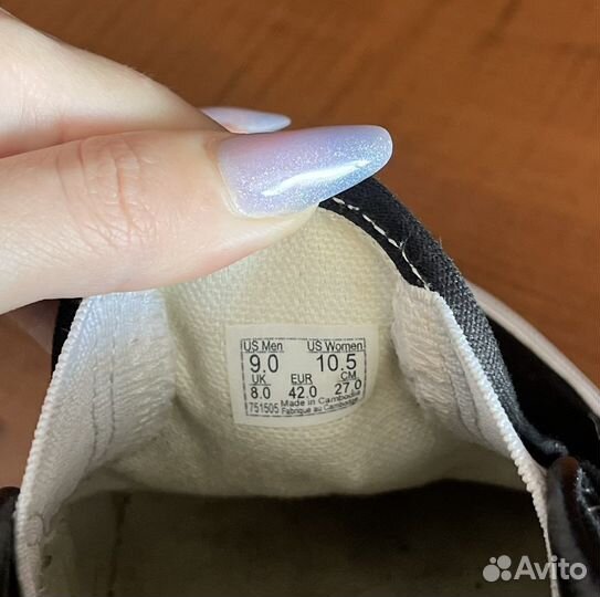 Vans слипоны (ванс 42 RU)