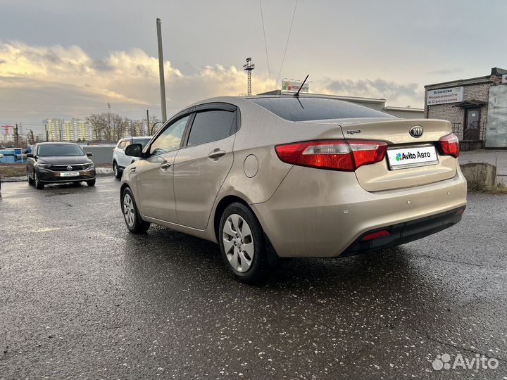 Kia Rio 1.6 МТ, 2013, 165 000 км