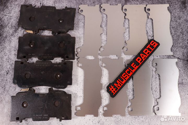 Колодки тормозные передние fr3z2001q BRF1955 25447