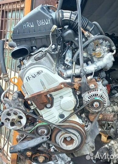 Двигатель D16W1 Honda HR-V 1.6л бензин 2001г
