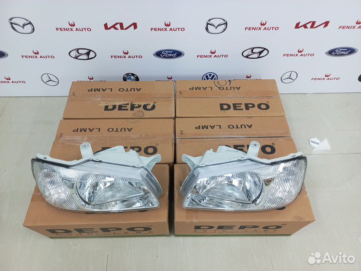 Hyundai Accent Фара depo Тагаз