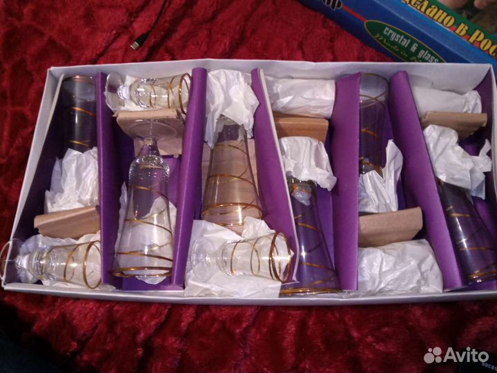 Подарочный набор хрусталь*стекло