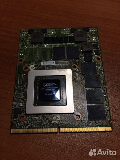 Видеокарта nvidia GTX 670MX (не исправна)