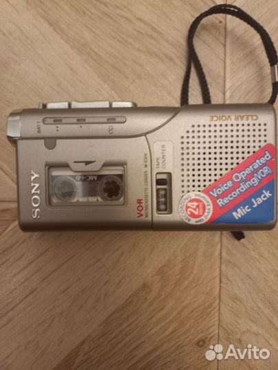 Кассетный диктофон sony