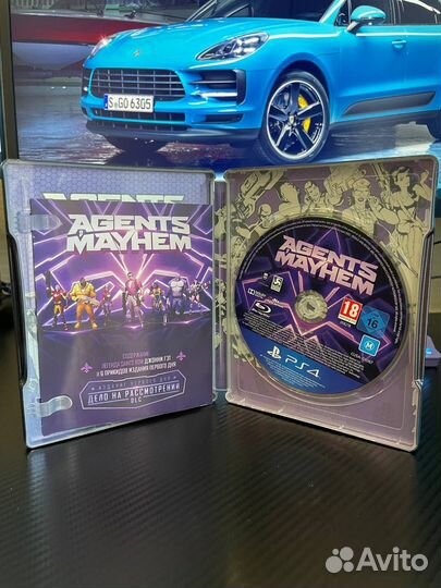 Игра для PS4\5: Agents of Mayhem (Stealbook)