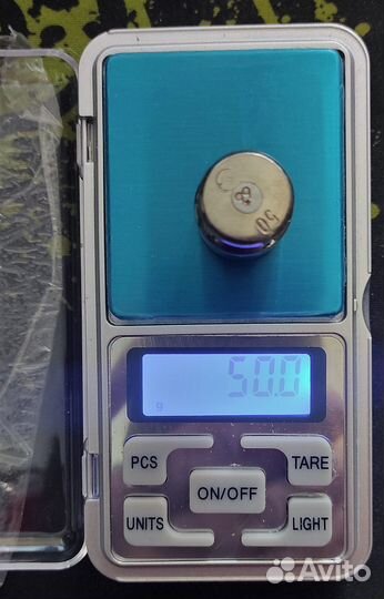 Гирька контроль вес 50 г никель