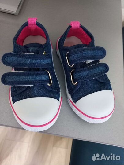 Кеды косовки для девочки 15