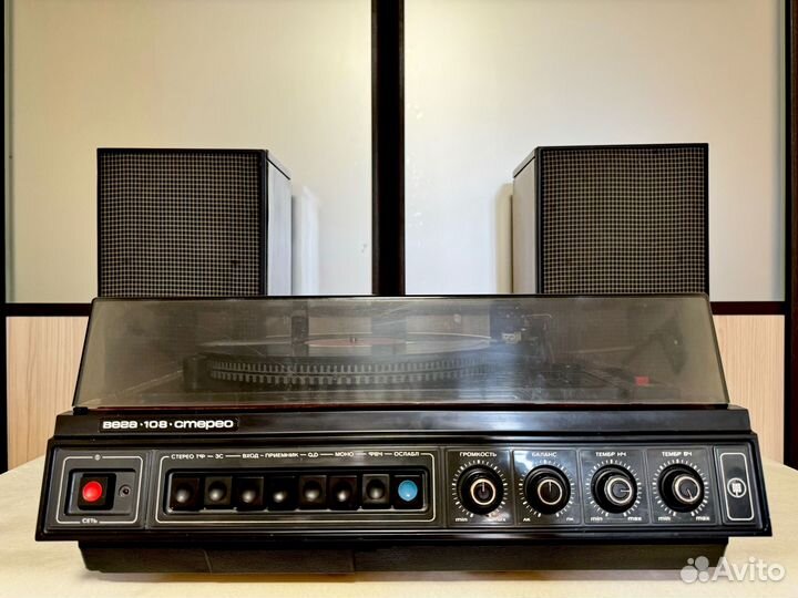 Электрофон вега-108 стерео