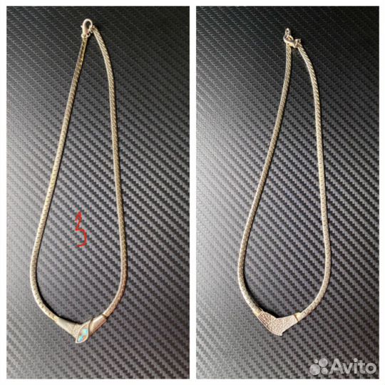 Украшения винтаж комплект колье серьги