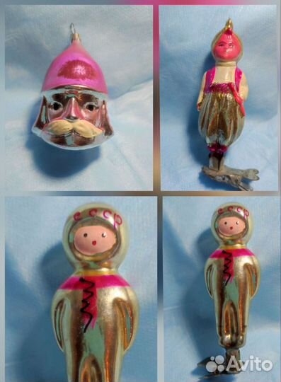 Ёлочная игрушка царь таджик Салтан царевна